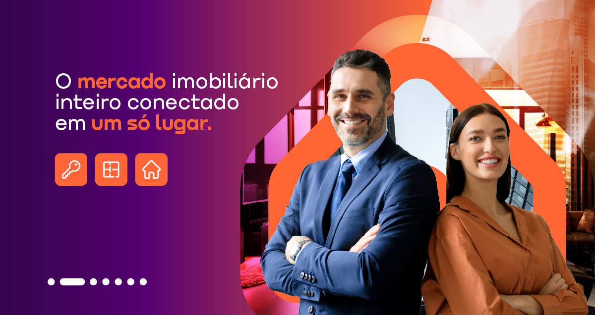 O mercado imobiliário inteiro conectado em um só lugar