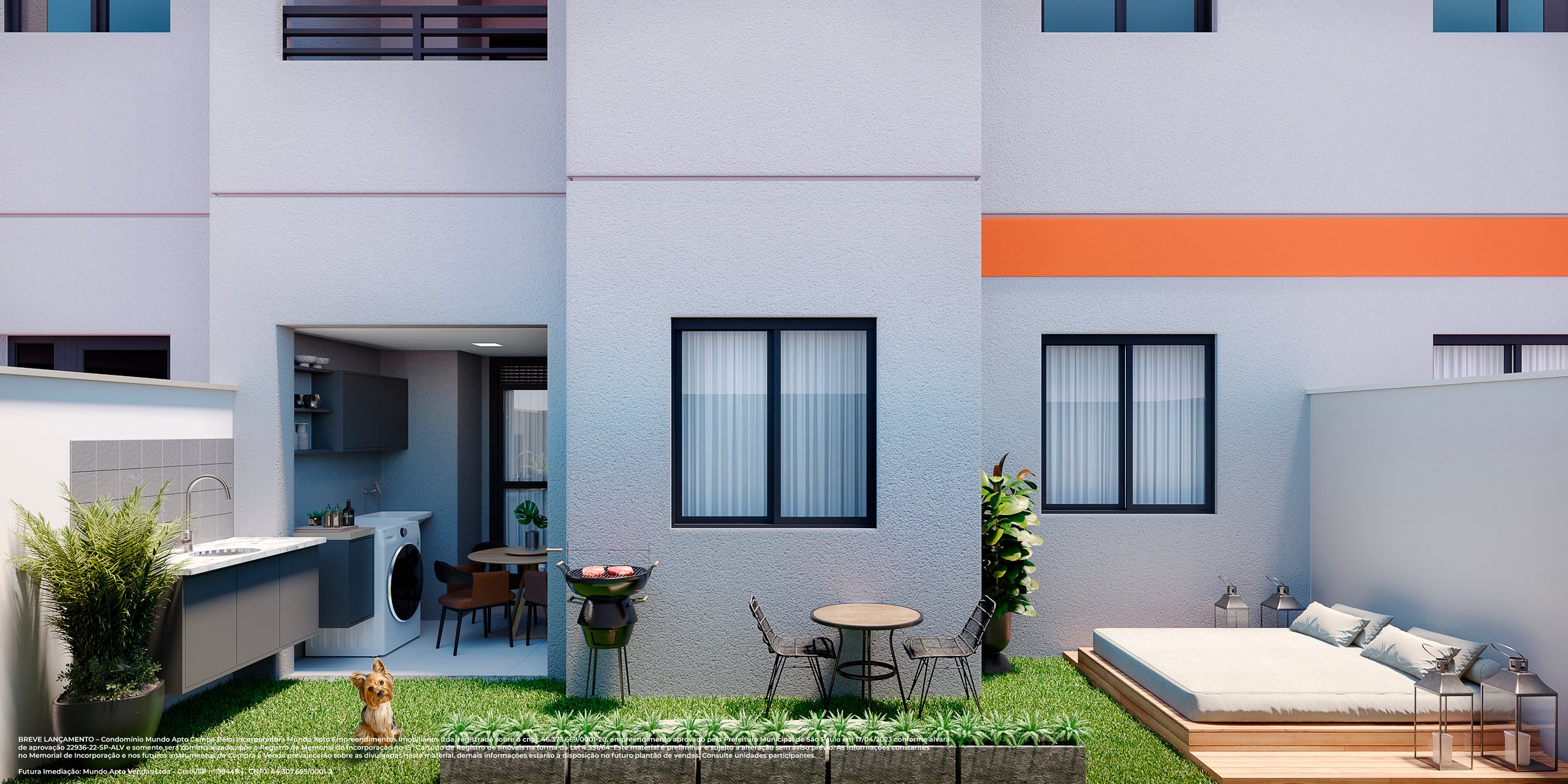 Mundo Apto Campo Belo - Residencia