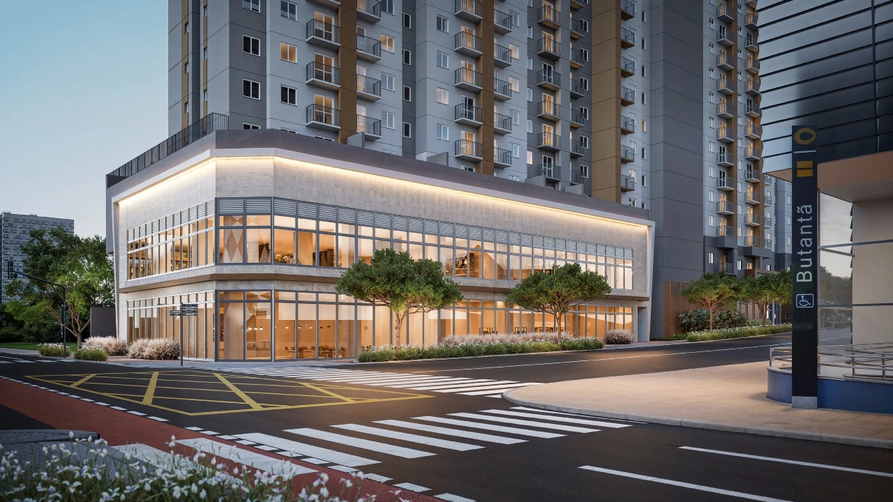 Elev Butantã 2 dorm. com suíte 38m²