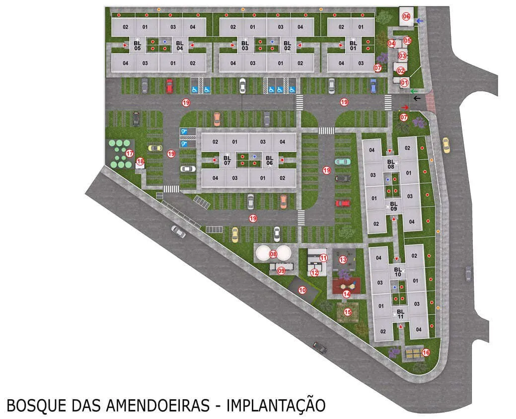 Bosque das Amendoeiras - Fase 1