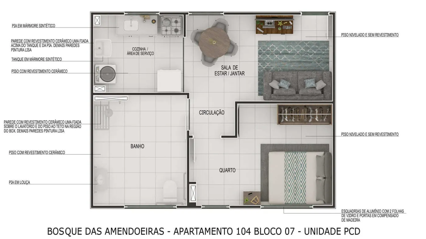 Bosque das Amendoeiras - Fase 1