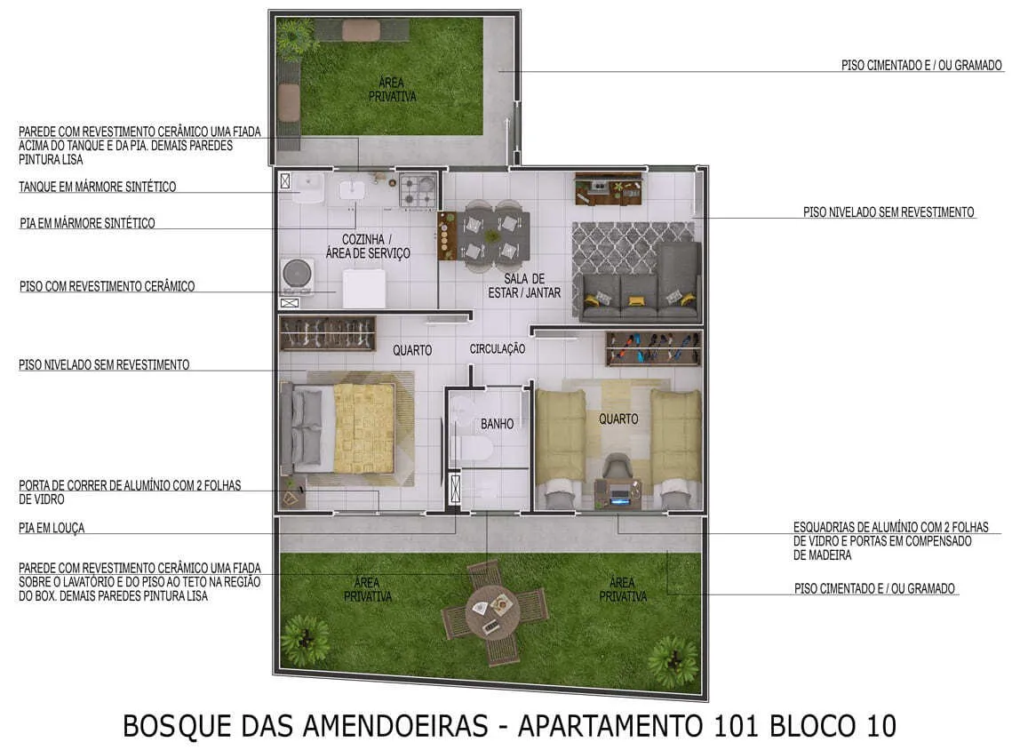 Bosque das Amendoeiras - Fase 1