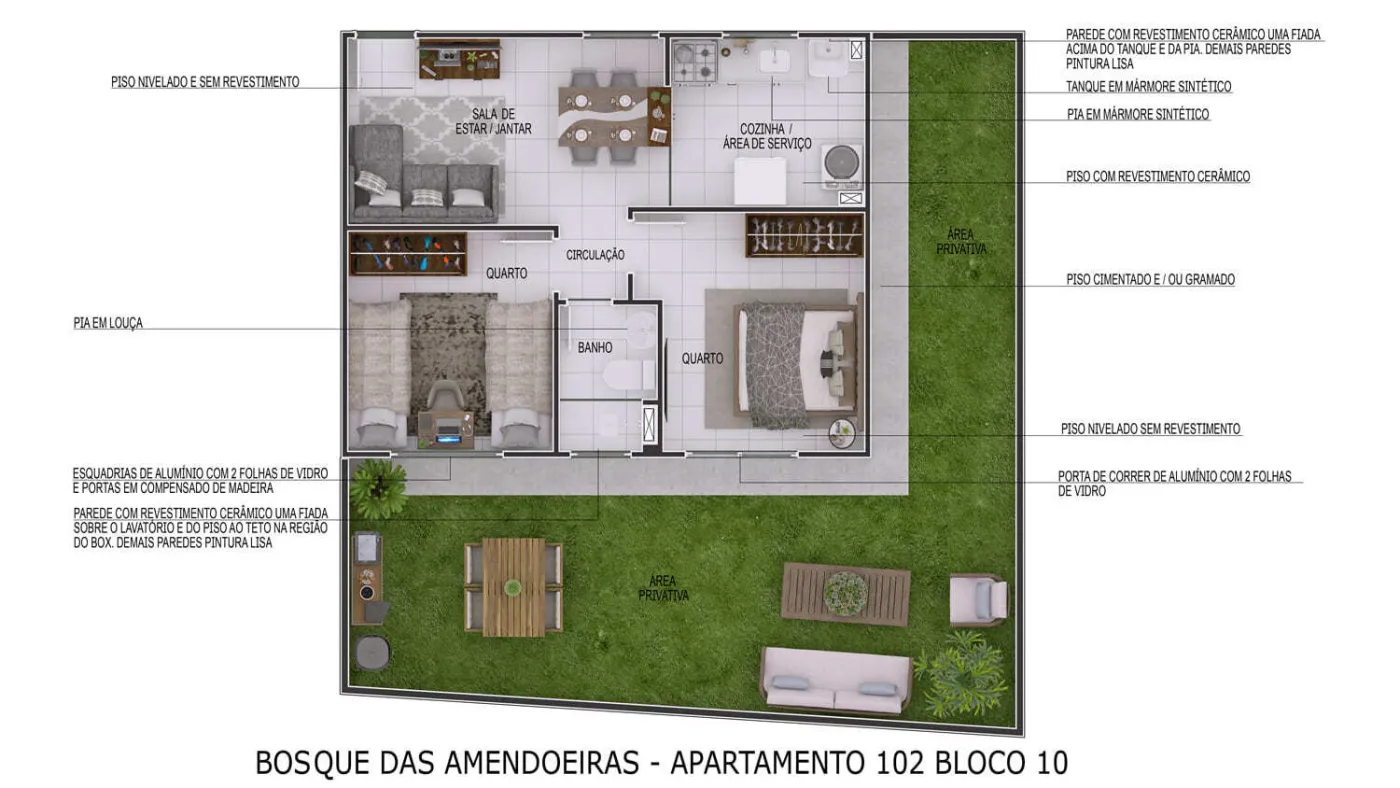 Bosque das Amendoeiras - Fase 1