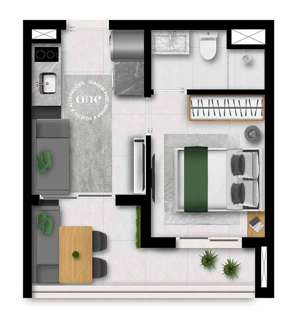 Nex One Paraíso - Residencial