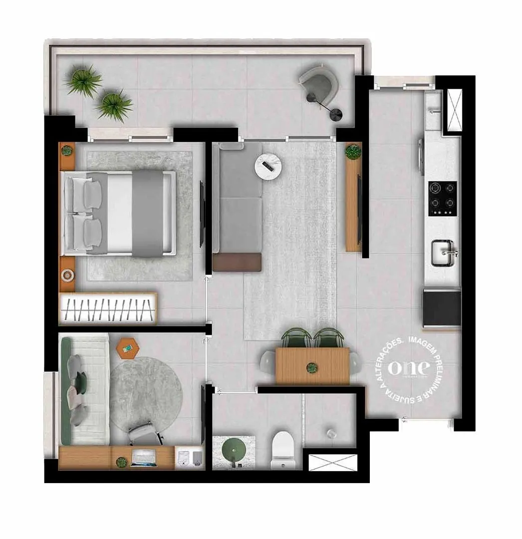 Nex One Paraíso - Residencial