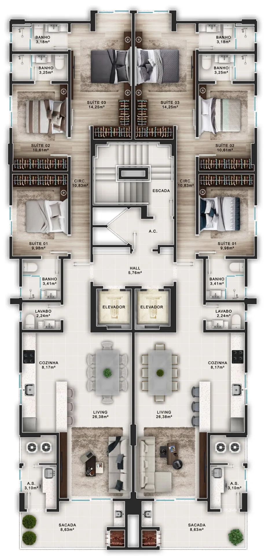 Izas Home - Anel Construtora