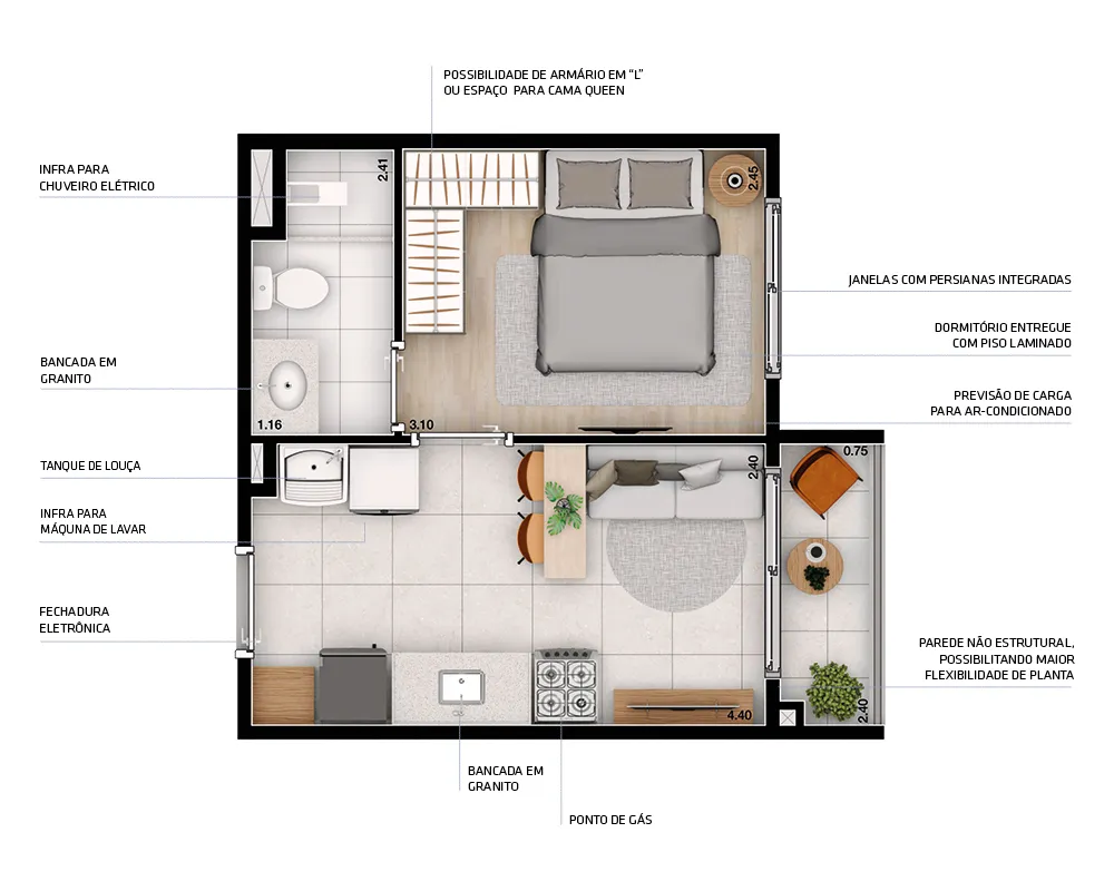 Connect Vila Sônia - Residencial
