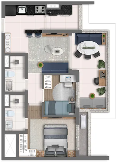 Roma Jardim Guedala - Residencial