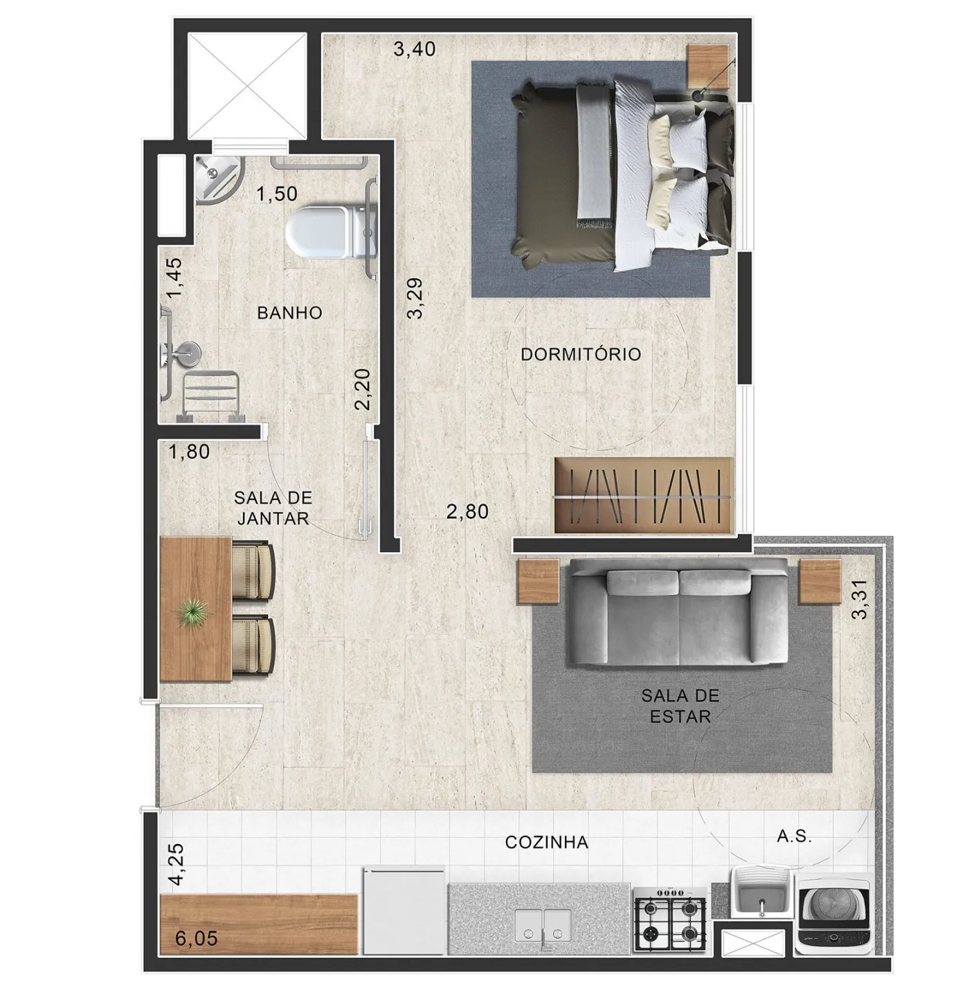 Griffe Jasmins - Abiatar Construtora e Incorporadora Griffe Jasmins - Abiatar Construtora e Incorporadora