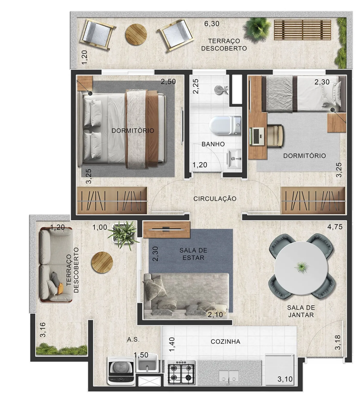 Griffe Jasmins - Abiatar Construtora e Incorporadora Griffe Jasmins - Abiatar Construtora e Incorporadora