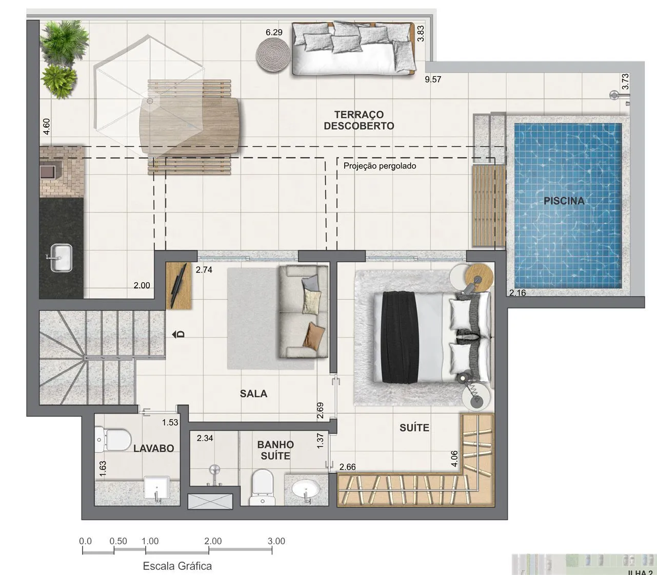 Kauai Pontal Oceânico - Residencial