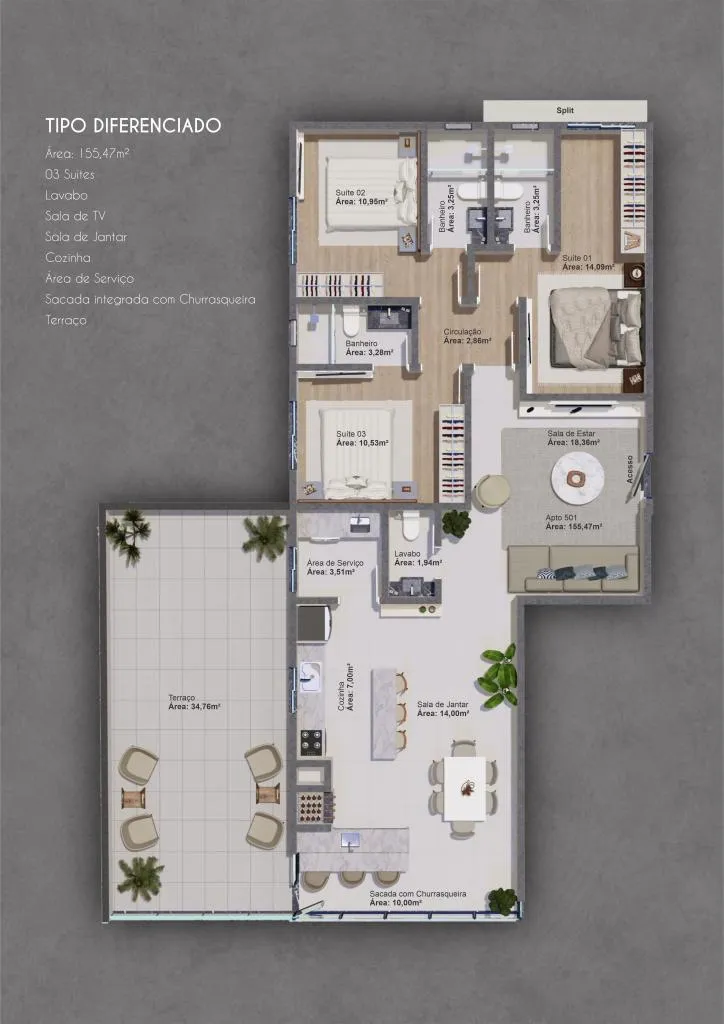 Santa Monica Beach Residence - WRS Construtora e Incorporadora Santa Monica Beach Residence - WRS Construtora e Incorporadora