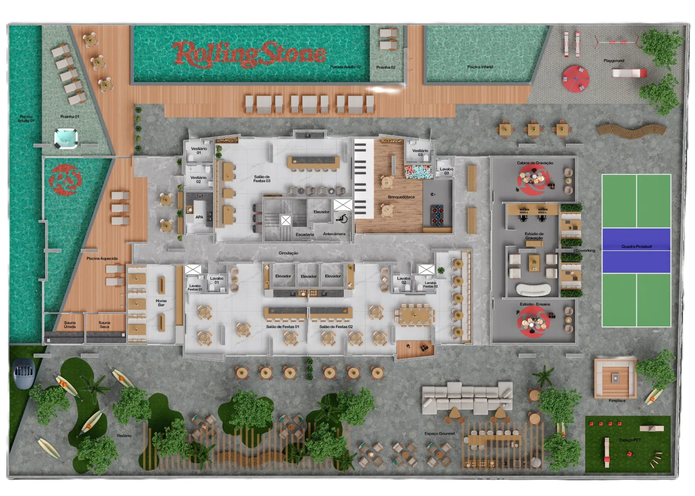 Rolling Stone Building - Poti Junior's Rolling Stone Building - Poti Junior's