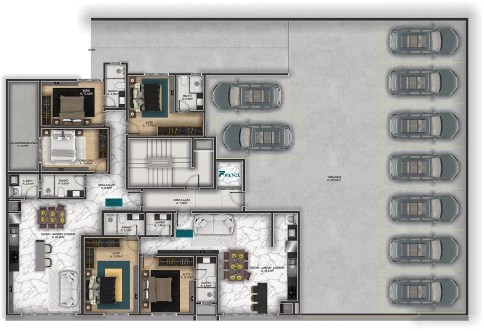 Firenze Residence - Guerreiro Firenze Residence - Guerreiro