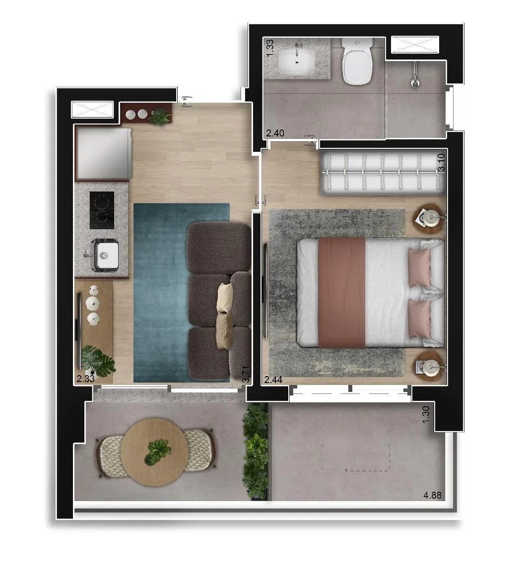Tiê Aclimação - Residencial Tiê Aclimação - Residencial