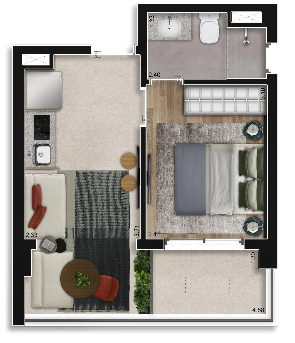 Tiê Aclimação - Residencial Tiê Aclimação - Residencial