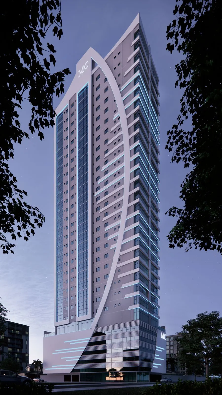 Blue Building - MC Construtora Blue Building - MC Construtora