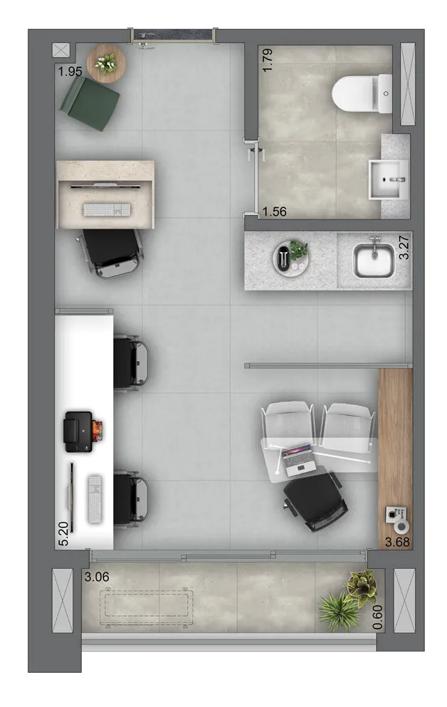 Helbor Patteo Vila Mariana Life & Offices - Comercial