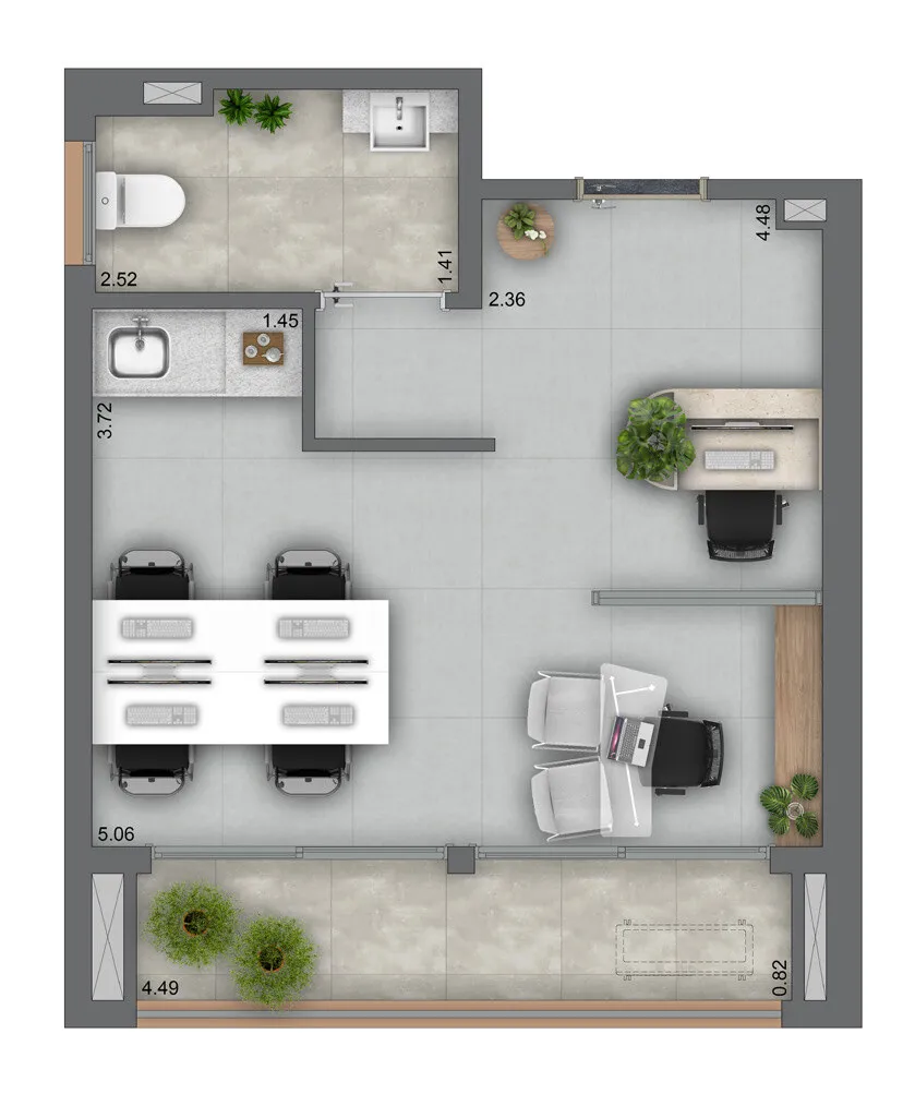 Helbor Patteo Vila Mariana Life & Offices - Comercial