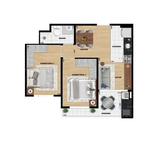 Residencial Arboretto - Construtiva Engenharia