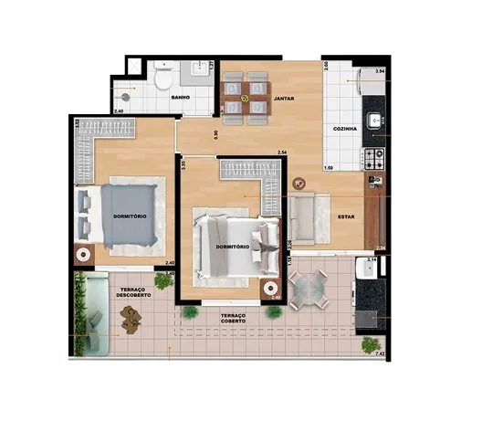 Residencial Arboretto - Construtiva Engenharia
