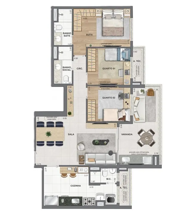Woods Park Design by Edsa - Cyrela RJZ Woods Park Design by Edsa - Cyrela RJZ
