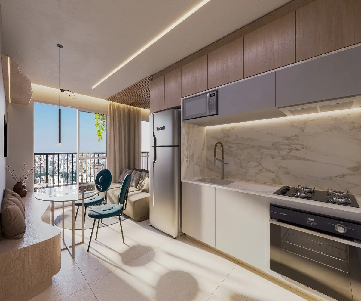 ELEV PARK SACOMÃ 1 Dorm 25m²