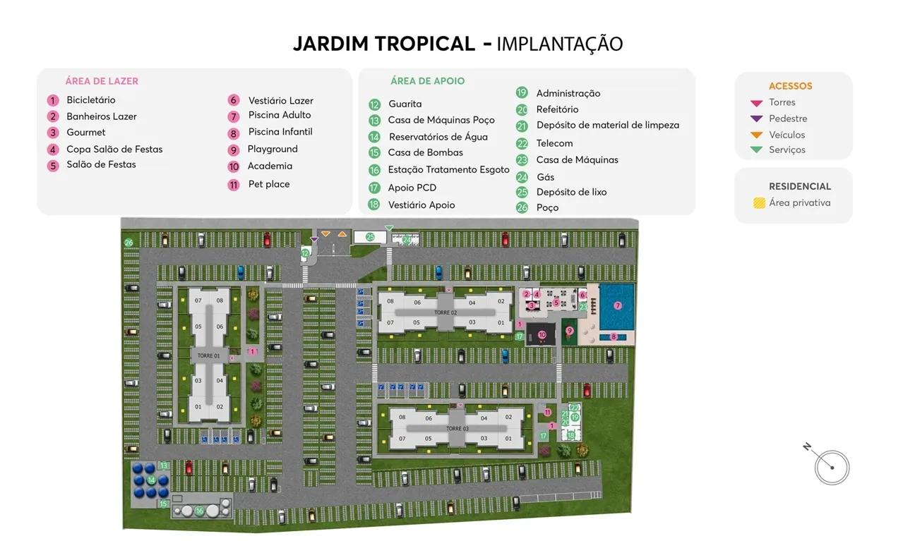 Jardim Tropical - Fase 1