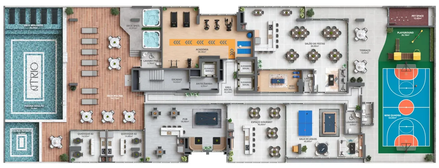 Atrio - Claudia Exclusive Construtora e Incorporadora
