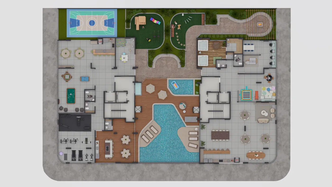 Twin Towers - Residencial