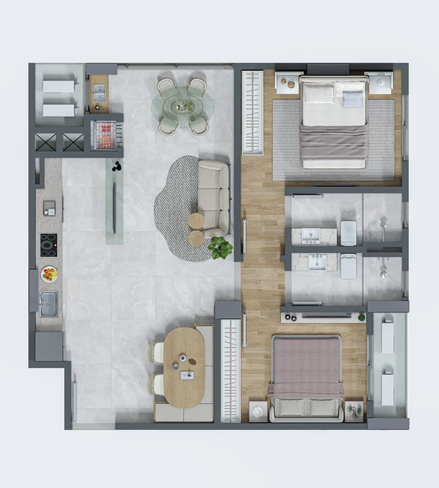 Twin Towers - Residencial