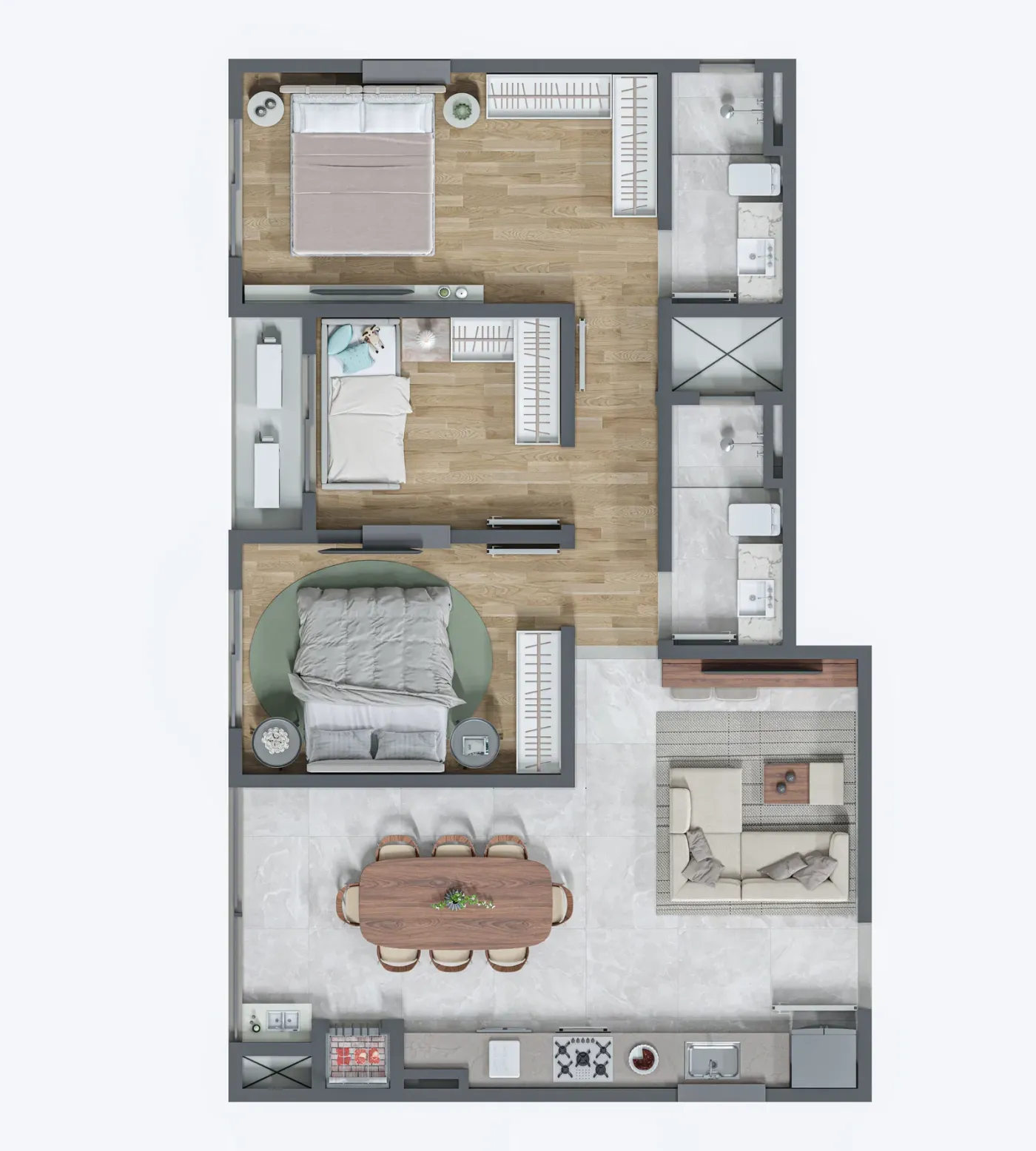 Twin Towers - Residencial