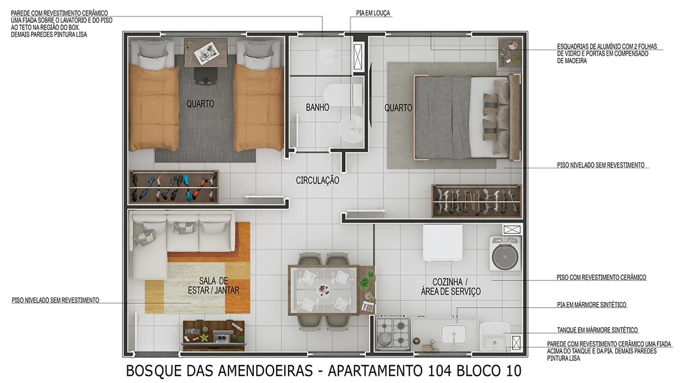 Bosque das Amendoeiras - Fase 2