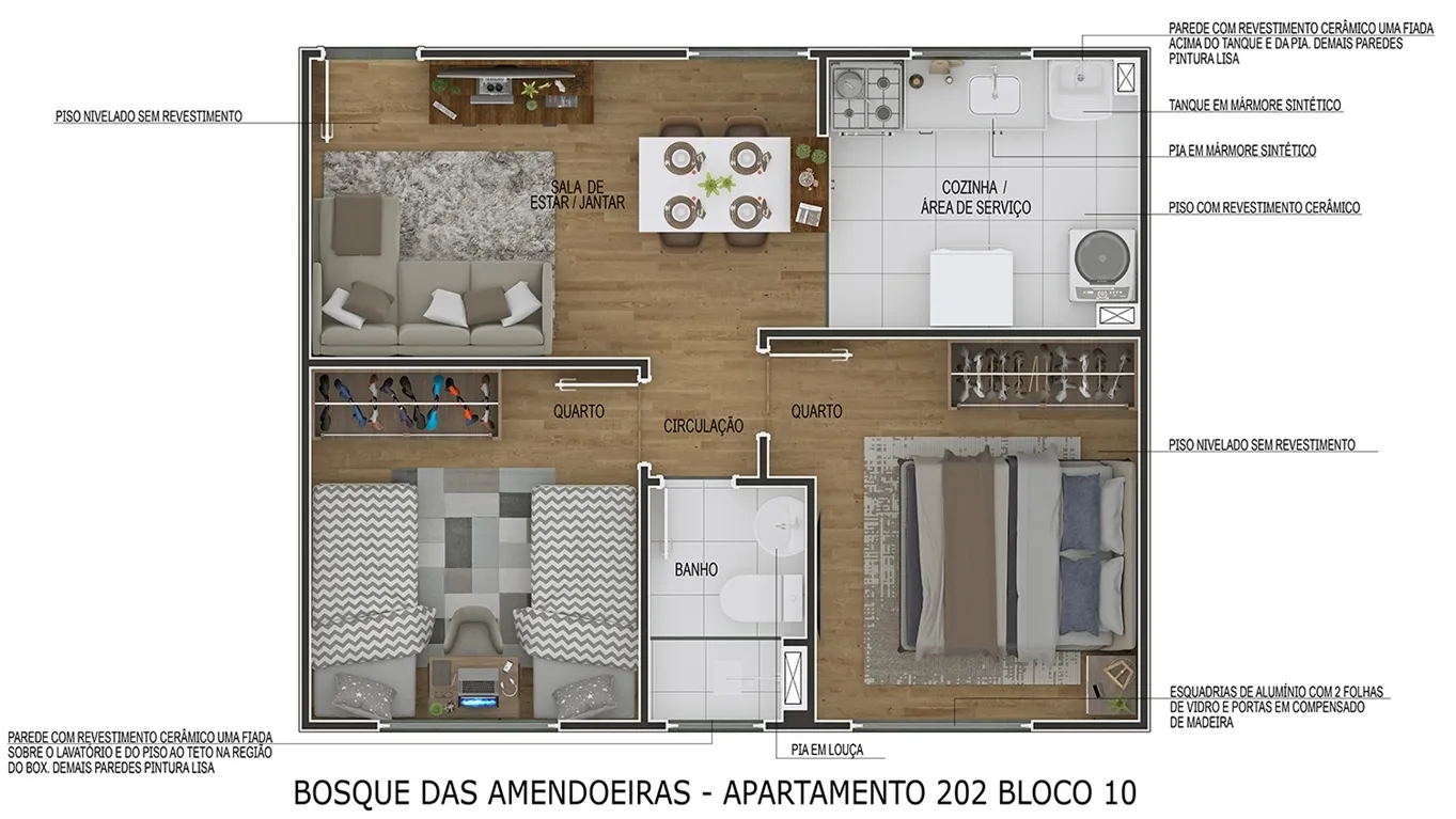 Bosque das Amendoeiras - Fase 2