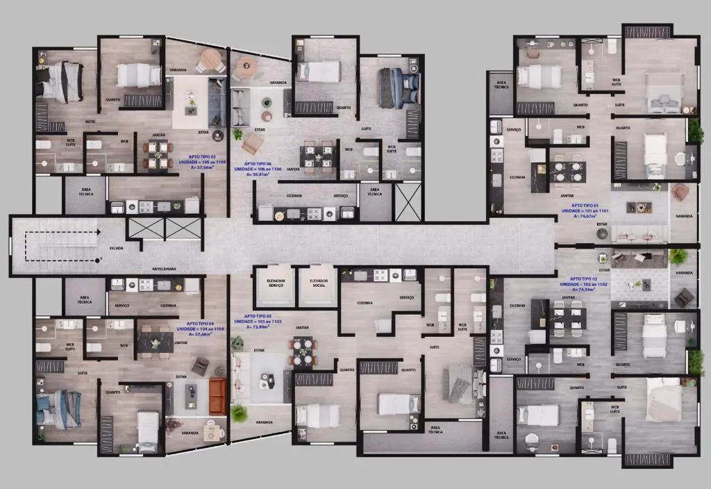 Parus Residence - MM Engenharia