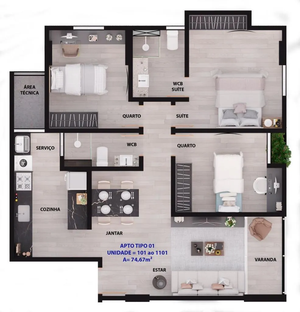 Parus Residence - MM Engenharia