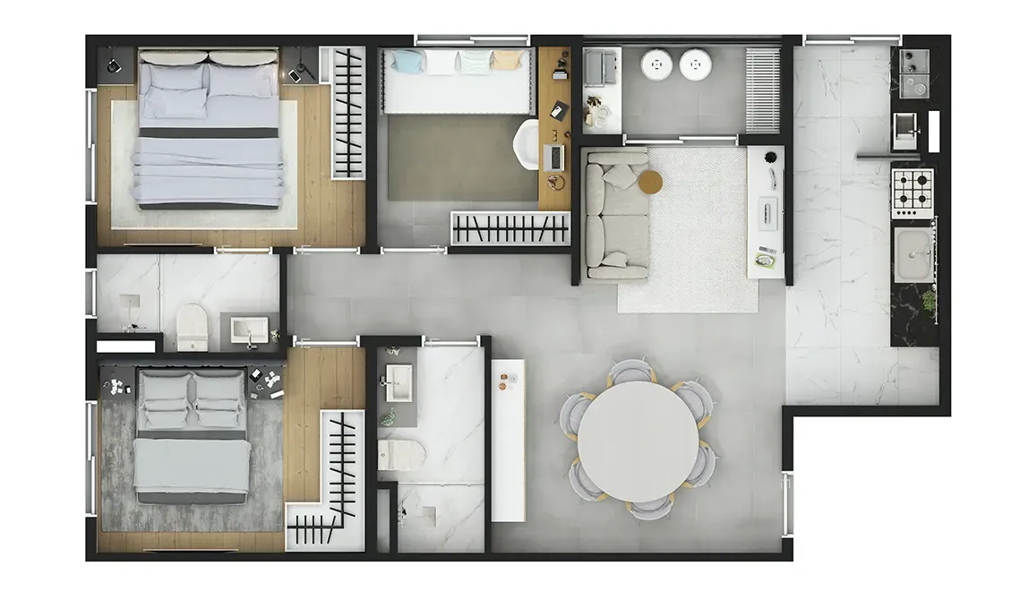Vila Marina Residencial - Habras Construtora