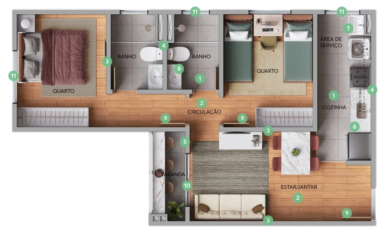 Giardino di Bali - Residencial
