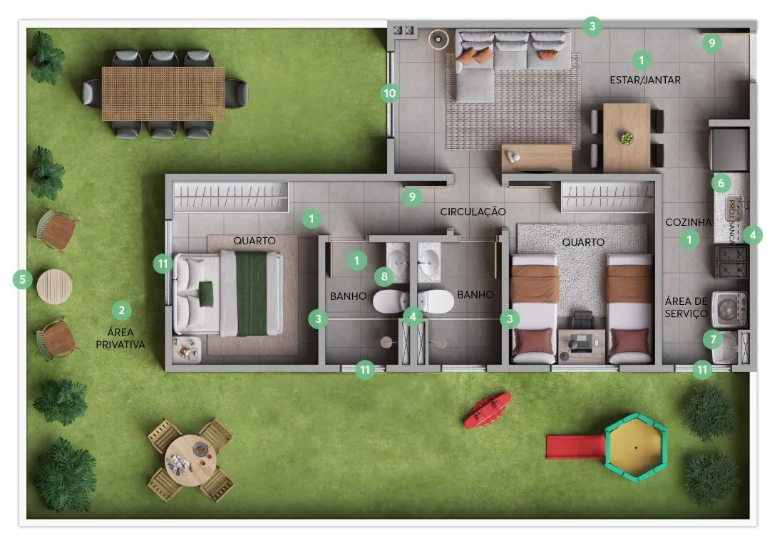 Giardino di Bali - Residencial
