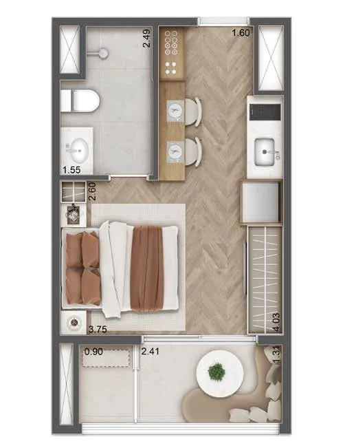 Haus Mitre Station Brooklin - Residencial