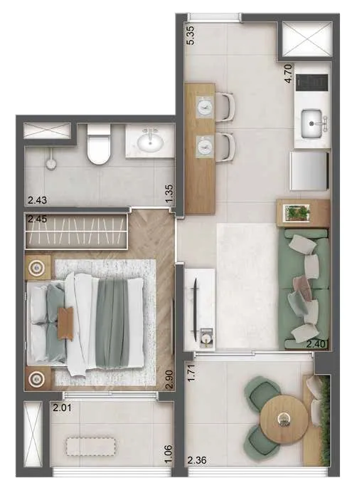 Haus Mitre Station Brooklin - Residencial