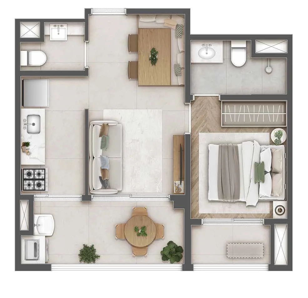 Haus Mitre Station Brooklin - Residencial
