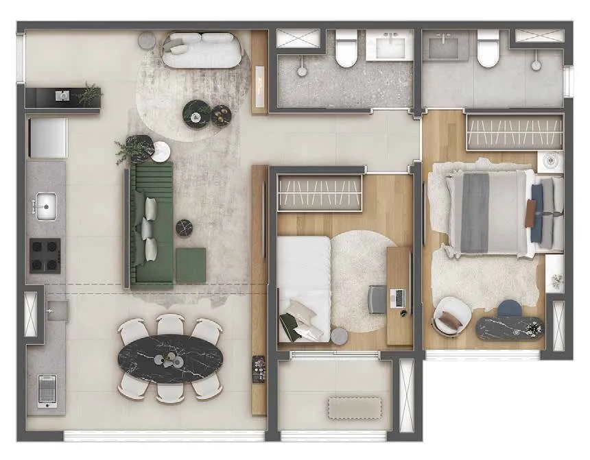 Haus Mitre Station Brooklin - Residencial