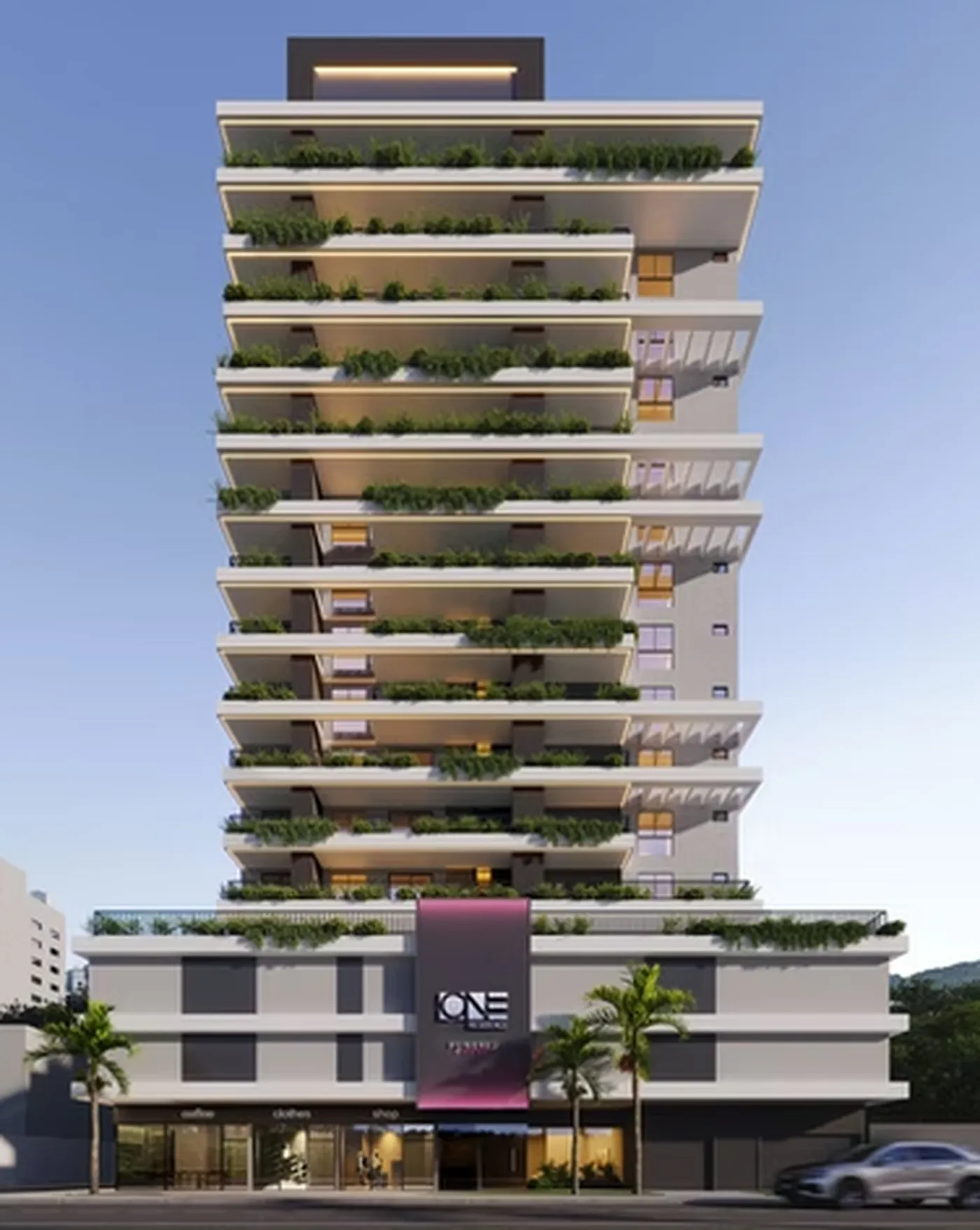 One Residence - Lojas