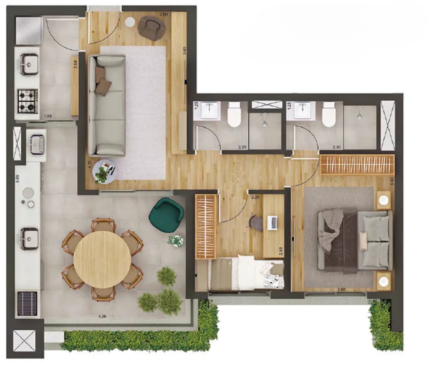 Florea Bosque da Saúde - Residencial