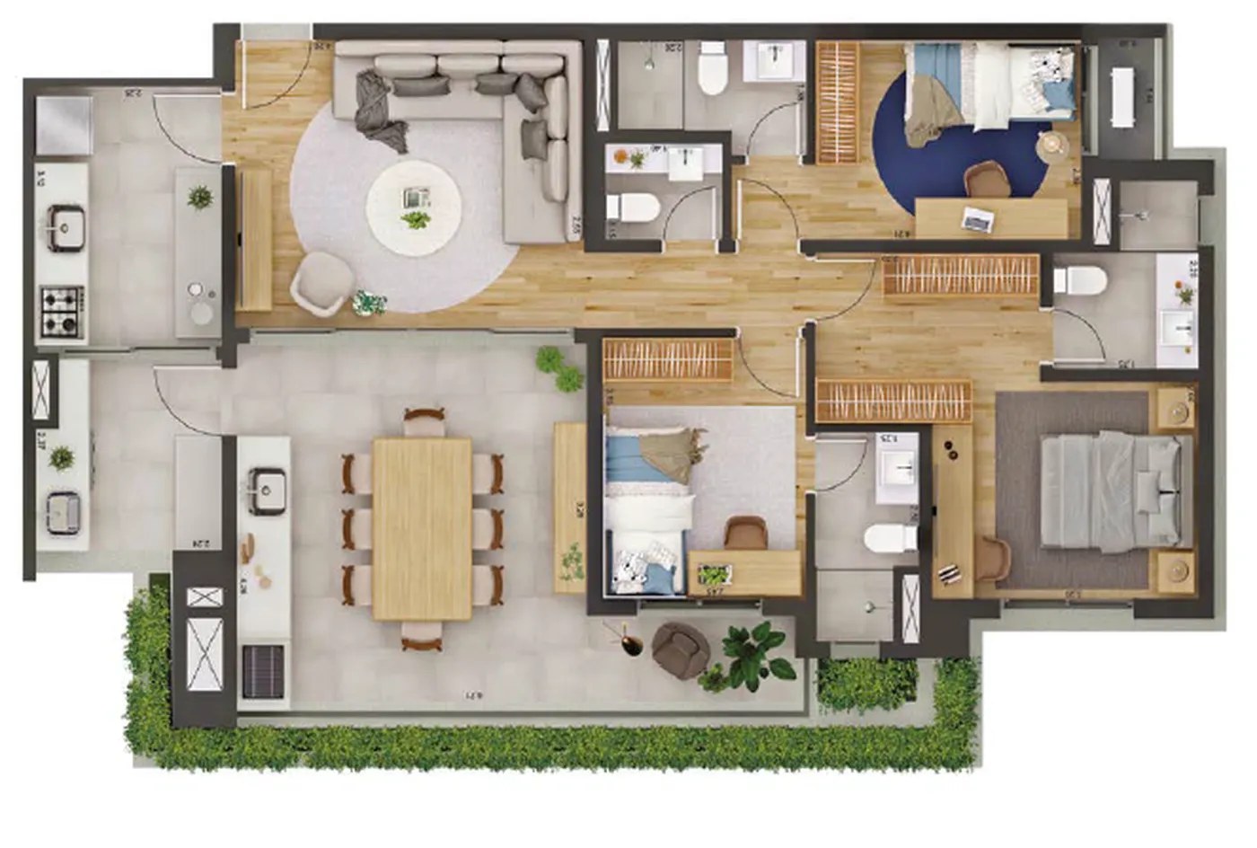 Florea Bosque da Saúde - Residencial