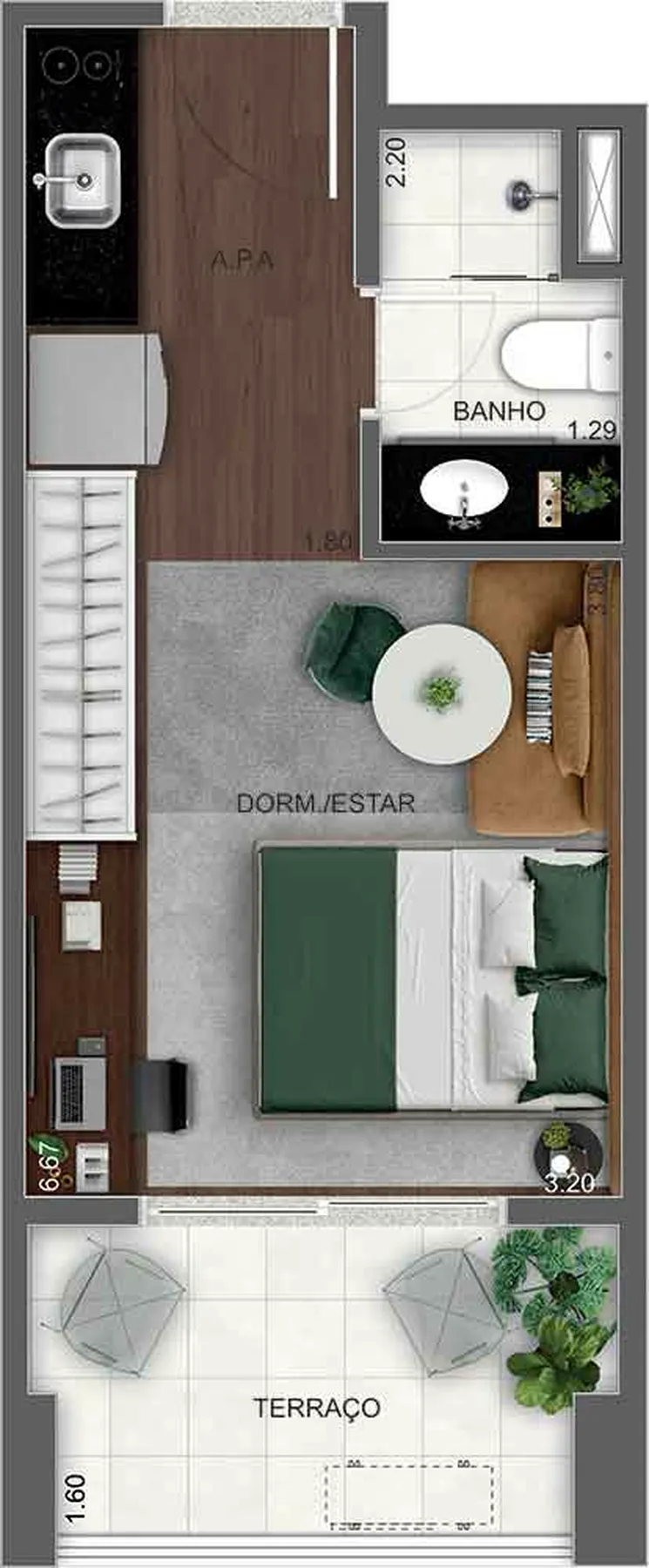 Alt Studios by Eztec - Residencial Alt Studios by Eztec - Residencial