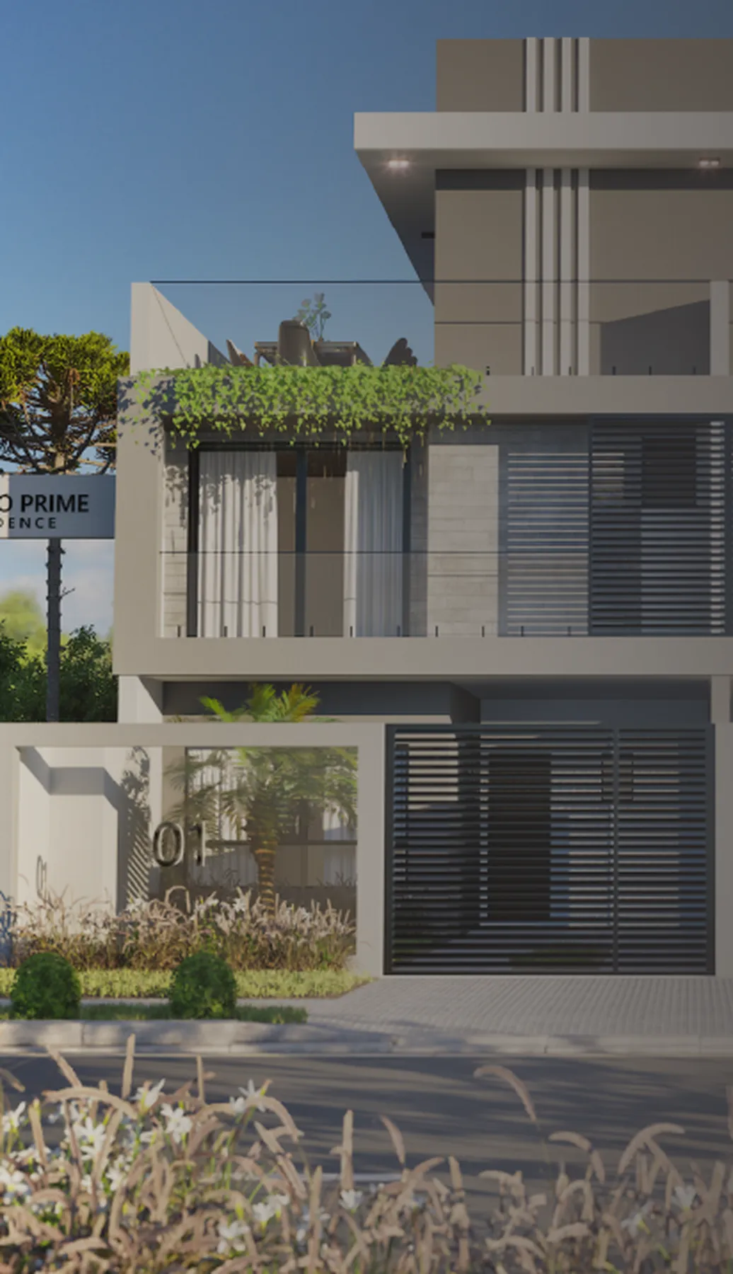 Portão Prime - Sanches Construtora