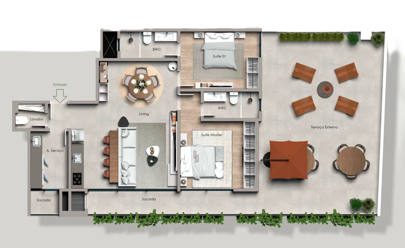 Jardins Palace - Absoluta Construtora e Incorporadora SC