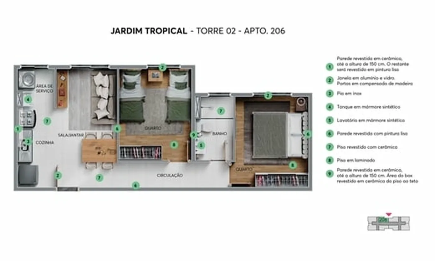 Jardim Tropical - Fase 3